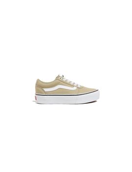 Zapatillas vans ward platform cnvs elm mujer beige