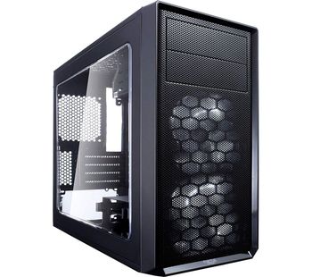 FRACTAL DESIGN Focus G Mini Micro ATX Mini-Tower PC Case, White