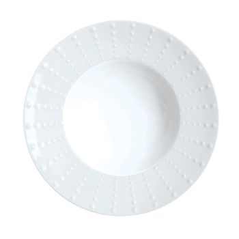 Plato de sopa (x6) porcelana de limoges blanco