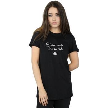 Disney Camiseta manga larga Show Me The World para mujer