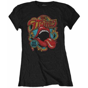 The Rolling Stones Camiseta manga larga 70s Vibe para mujer