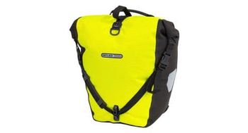 Ortlieb roller back high visibility 20l bolsa de bicicleta neon yellow black reflex