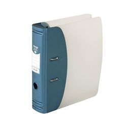 Hermes Lever Arch File A4 60mm Capacity Metallic Blue 832007