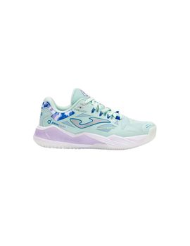 Zapatillas de pádel joma spin lady 2505 mujer turquesa