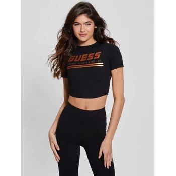 Guess Camiseta tirantes TOP AGGIE ACTIVE CROP MUJER para mujer