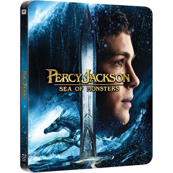 Percy Jackson: Sea of Monsters - Steelbook de Edición Limitada (Incluye Blu-ray 3D, 2D y Copia UltraVioleta)