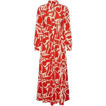 Only Vestidos ONLHELENA LIFE L/S MAXI DRESS PTMFlame S para mujer