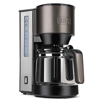 Black & Decker BXCO870E Cafetera de Goteo 12 Tazas 870W