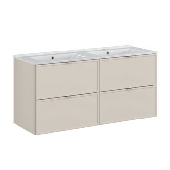 Mueble lavabo encastrado estratificado 120cm