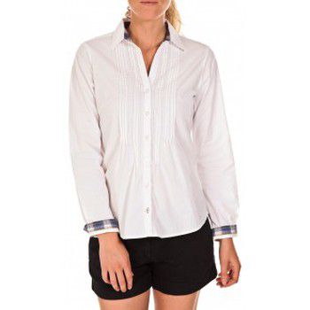 Tom Tailor Camisa Chemise Beatrix Blanche para mujer