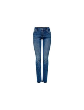 Pantalón only alicia reg strt dot879 medium blue denim mujer