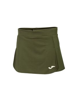 Falda de pádel para tenis joma open ii mujer / niña caqui