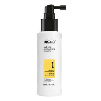 Sistema 1 Scalp Treatment - 100 ml - Nioxin - Tratamiento voluminizador para el cuero cabelludo sin aclarado.