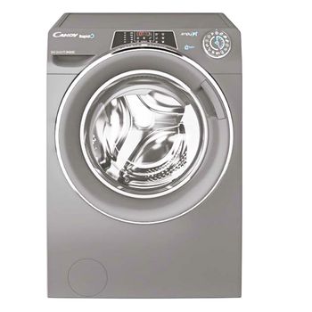 Lavadora Libre Instalación - Candy RO1496DWMCRE/1-S, 9 Kg y 1400rpm, WI-FI, Eficiencia A, Inox