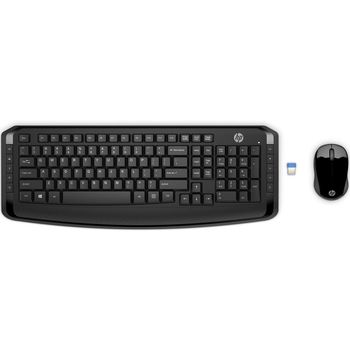 GRADO A Kit Teclado + Mouse Raton Hp 300 Wireless Inalambrico