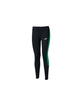 Mallas largas joma eco championship mujer negro verde