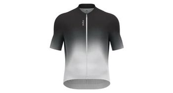 Maillot de manga corta odlo  p  strong  zeroweight chill tec  strong   p negro blanco