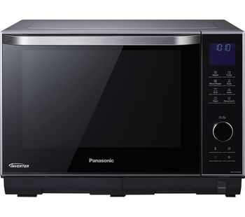 PANASONIC NN-DS596BBPQ Combination Microwave - Black, Black