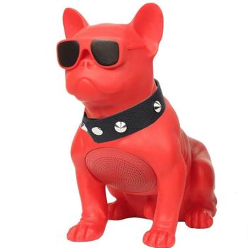 Klack Bullkdog Altavoz Bluetooth Rojo Pequeño