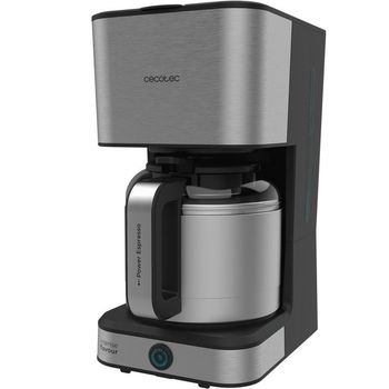 Cecotec Coffee 66 Drop & Thermo Cafetera de Goteo 12 Tazas Acero Inoxidable