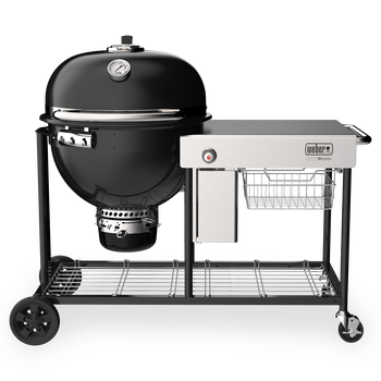 Barbacoa weber summmit kamado s6 para carbón recomendado para 8 personas