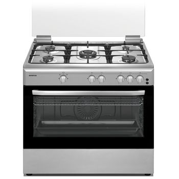 Infiniton TXZQIB Cocina de Gas 5 Zonas Acero Inoxidable