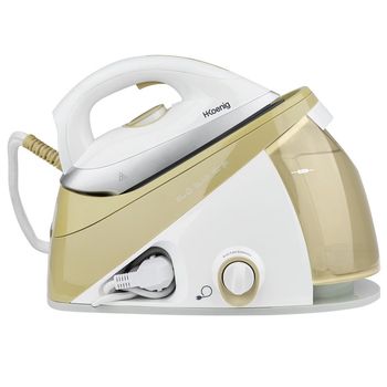 HKoenig V28 Centro de Planchado 2400W Blanco/Crema