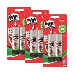 Pritt Stick Glue Stick 43g (Pack of 6) 3For2