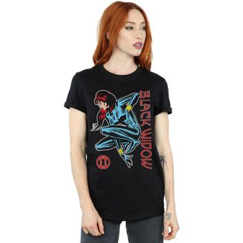 Marvel Camiseta manga larga In Action para mujer