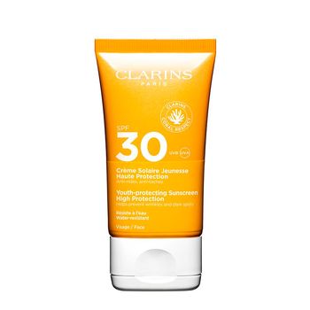 Clarins Protector Solar Facial Crema Solar Juventud Alta Protección SPF30