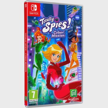 TOTALLY SPIES CYBER MISSION SWITCH JUEGO FÍSICO PARA NINTENDO SWITCH VERSIÓN ESPAÑOLA GARANTÍA