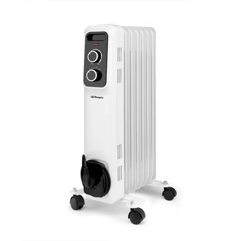 Radiador Aceite - Orbegozo Orbegozo RS1500, 7 elementos, 1.500 W, Blanco