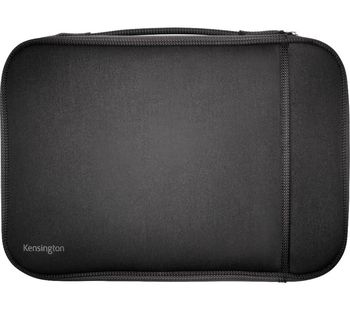 KENSINGTON Universal 11.6” Laptop Sleeve - Black, Black