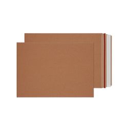 Blake All Board Pocket Envelope Rip Strip 352x250mm Kraft (Pack 100)