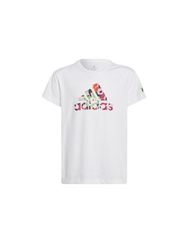 Camiseta adidas x marimekko floral-print girls white