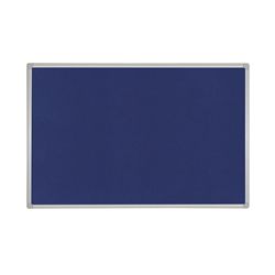 Bi-Office Felt Noticeboard 900x600mm Blue