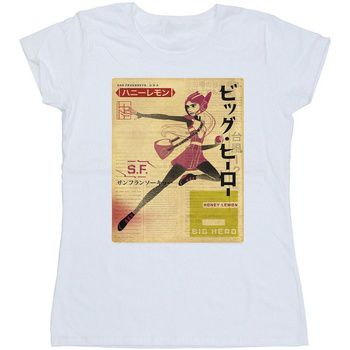 Disney Camiseta manga larga Big Hero 6 para mujer