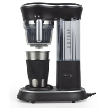 Prixton Capri Cafetera con Molinillo Y Sistema de Goteo 600W Negro