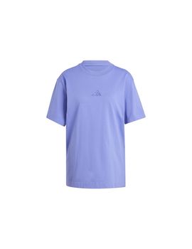 Camiseta adidas all szn loose mujer azul