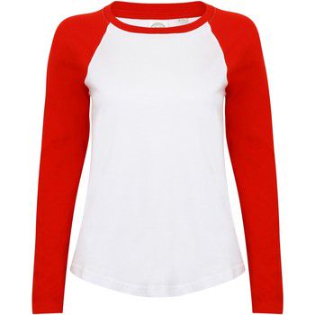 Skinni Fit Camiseta manga larga SK271 para mujer