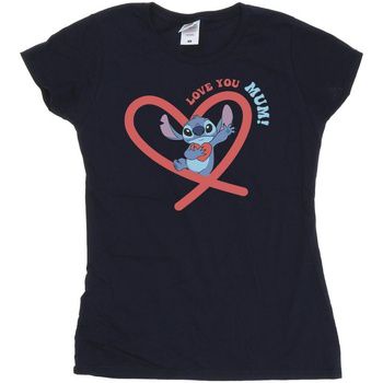 Disney Camiseta manga larga Love You Mum para mujer