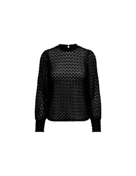 Camiseta only jdyavery lace black mujer