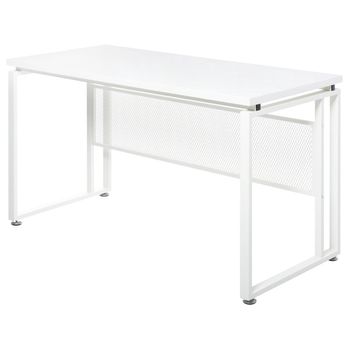 HomCom Escritorio de Oficina Multifuncional 135x60x75cm Blanco