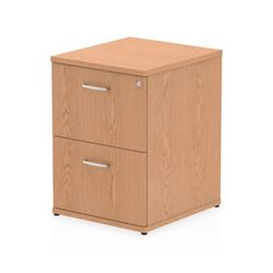 Impulse Filing Cabinet 2 Drawer Oak - I000780