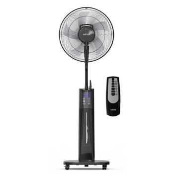 Haeger Black Mist II Ventilador Nebulizador de Pie con Mando 70W Negro