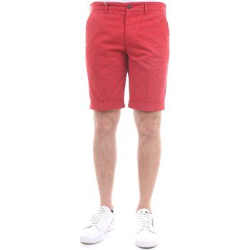 40weft Short SERGENTBE 979 Pantalones cortos hombre rojo para hombre