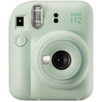 Camara Fujifilm Mini Instax 12 Flash/ Autoexposicion/ Verde Menta