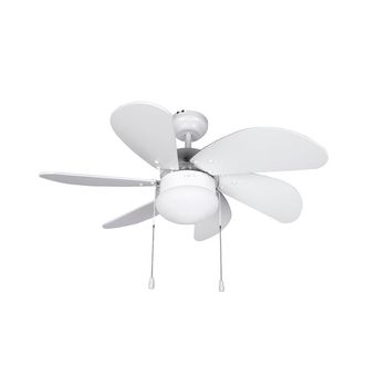 Ventilador Techo - Orbegozo CP15076B, Blanco, 80cm