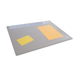 Durable Calendar Desk Mat 65x50cm Grey