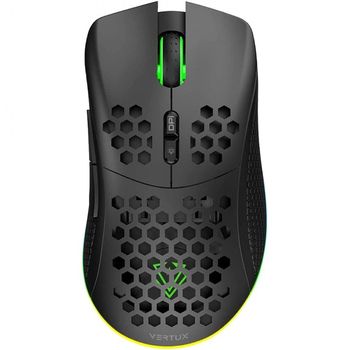 Vertux Ammolite Ratón Inalámbrico Gaming RGB 16000DPI Negro